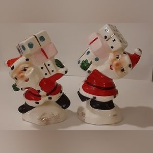 VINTAGE.  RARE.  1950'S JAPANESE SALT AND PEPPER SHAKERS.